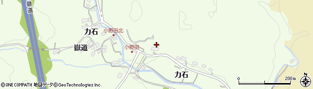 福島県いわき市常磐上湯長谷町（力石）周辺の地図