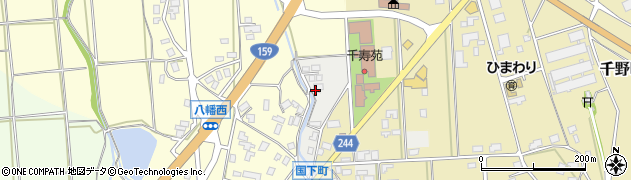 石川県七尾市国下町（キ）周辺の地図