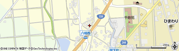 石川県七尾市八幡町（ル）周辺の地図