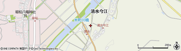 石川県志賀町（羽咋郡）清水今江（マ）周辺の地図