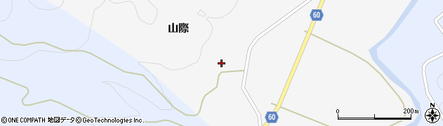 福島県棚倉町（東白川郡）山際（屋敷前）周辺の地図