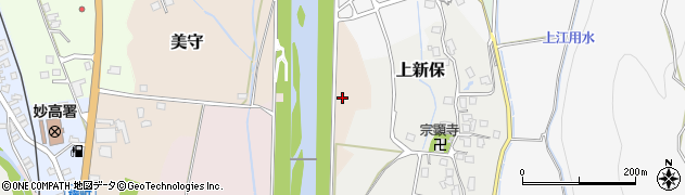 新潟県妙高市番匠古新田周辺の地図