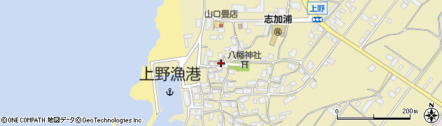 石川県羽咋郡志賀町上野ニ4周辺の地図