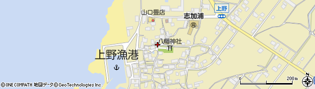 石川県羽咋郡志賀町上野ニ5周辺の地図