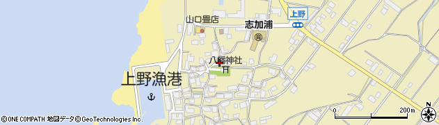 石川県羽咋郡志賀町上野ニ7周辺の地図