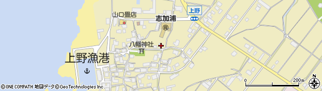 石川県羽咋郡志賀町上野ニ19周辺の地図