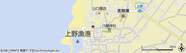 石川県羽咋郡志賀町上野ニ35周辺の地図