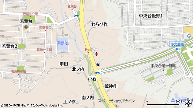 〒971-8131 福島県いわき市常磐上矢田町の地図