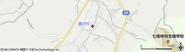 石川県七尾市白馬町25周辺の地図