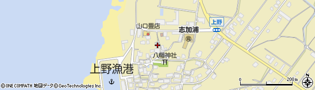 石川県羽咋郡志賀町上野ニ31周辺の地図