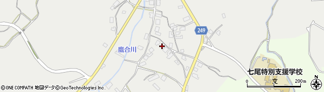 石川県七尾市白馬町141周辺の地図