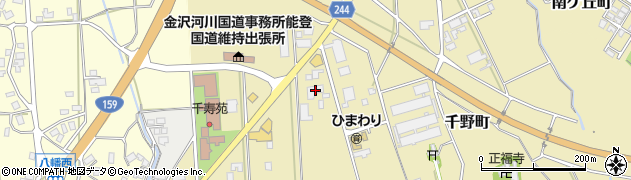 石川県七尾市千野町（ヨ）周辺の地図