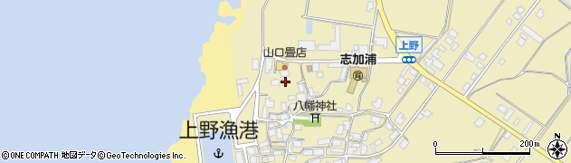 石川県羽咋郡志賀町上野ニ41周辺の地図