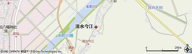 石川県志賀町（羽咋郡）清水今江（ト）周辺の地図