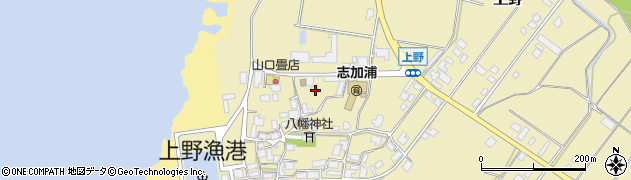 石川県羽咋郡志賀町上野ニ27周辺の地図