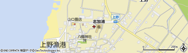 石川県羽咋郡志賀町上野ニ30周辺の地図