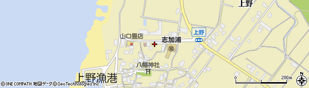 石川県羽咋郡志賀町上野ニ49周辺の地図