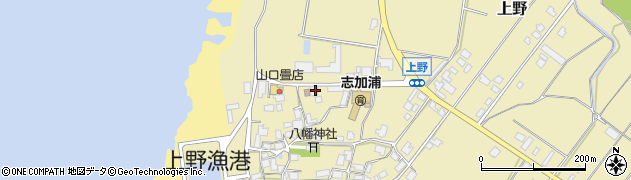 石川県羽咋郡志賀町上野ニ48周辺の地図