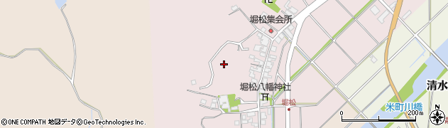 石川県志賀町（羽咋郡）堀松周辺の地図