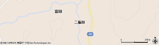 福島県鮫川村（東白川郡）富田（二反田）周辺の地図