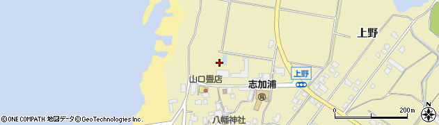 石川県羽咋郡志賀町上野ニ82周辺の地図