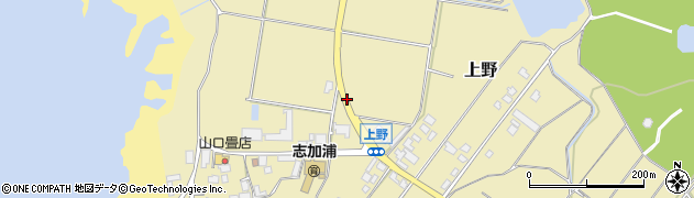 石川県志賀町（羽咋郡）上野（整）周辺の地図