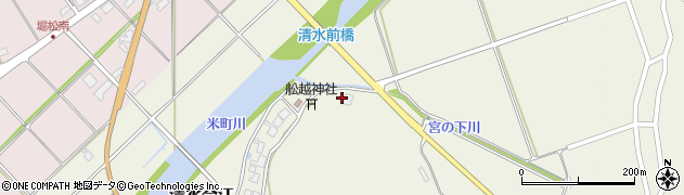 石川県志賀町（羽咋郡）清水今江（ヘ）周辺の地図