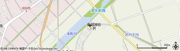 石川県志賀町（羽咋郡）清水今江（ホ）周辺の地図