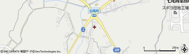 石川県七尾市白馬町80周辺の地図