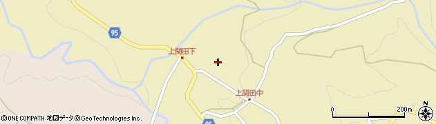新潟県上越市板倉区関田（上関田）周辺の地図