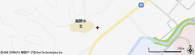 福島県棚倉町（東白川郡）山際（仙石）周辺の地図