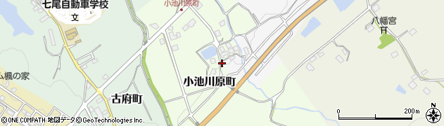 石川県七尾市小池川原町（ホ）周辺の地図