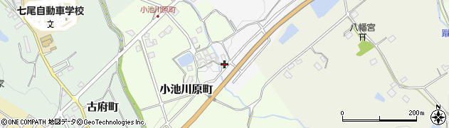 石川県七尾市古屋敷町（ハ）周辺の地図