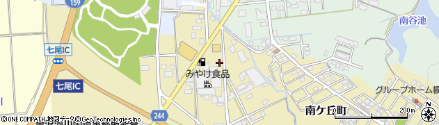 石川県七尾市千野町（へ）周辺の地図