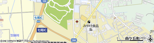 石川県七尾市千野町（ホ）周辺の地図
