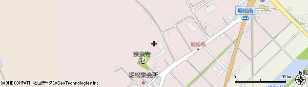 石川県志賀町（羽咋郡）堀松（ヨ）周辺の地図