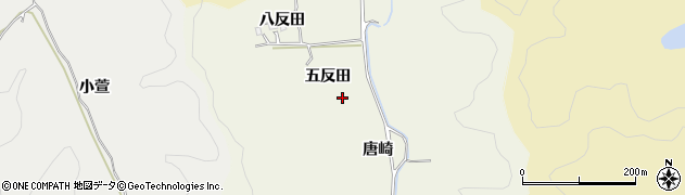 福島県いわき市平鶴ケ井（五反田）周辺の地図