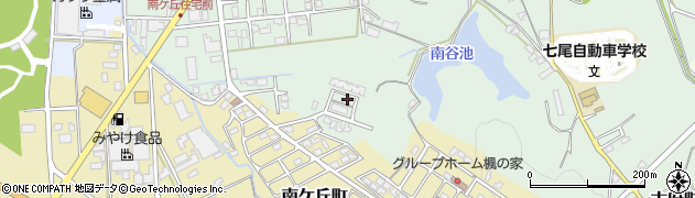 石川県七尾市古府町（三ケ塚）周辺の地図