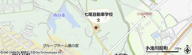 七尾自動車学校周辺の地図