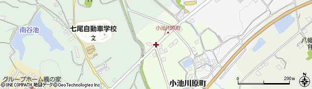 石川県七尾市小池川原町（チ）周辺の地図