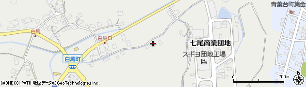 石川県七尾市白馬町33周辺の地図