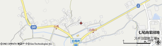 石川県七尾市白馬町81周辺の地図