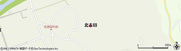 石川県志賀町（羽咋郡）北吉田周辺の地図