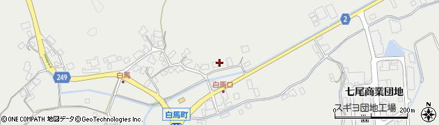 石川県七尾市白馬町93周辺の地図