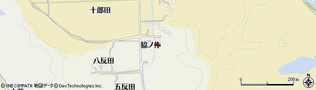 福島県いわき市平鶴ケ井脇ノ作8周辺の地図