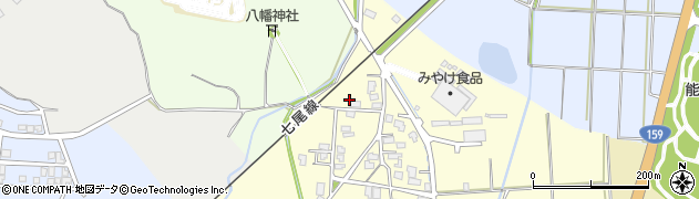 石川県七尾市八幡町（チ）周辺の地図