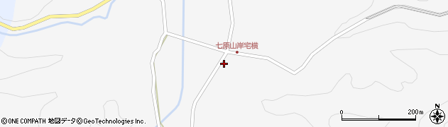 石川県七尾市七原町ヘ105周辺の地図