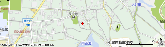石川県七尾市古府町サ周辺の地図