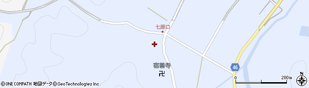 石川県七尾市伊久留町レ158周辺の地図