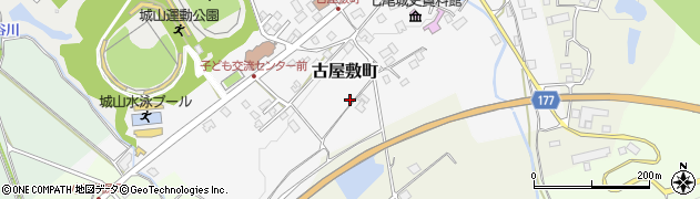 石川県七尾市古屋敷町（ヲ）周辺の地図